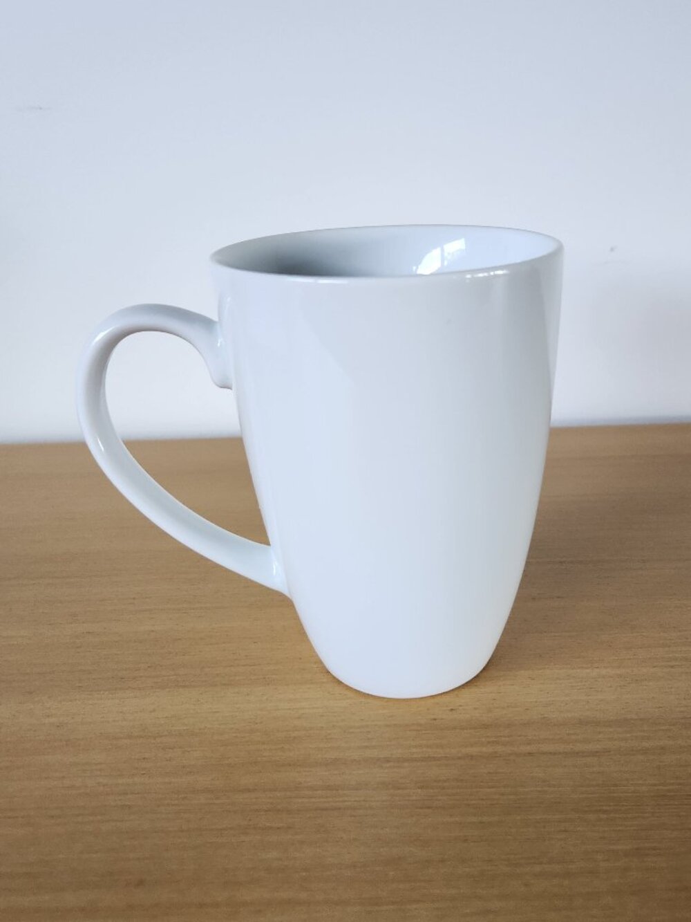 10 Strawberry Street Barrel Mug White 5" 16 oz Large Ten Strawberry Street
